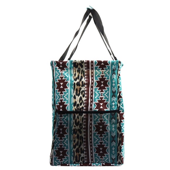 Aztec Leopard Extra Large All Purpose Large Utility Bag - Picture 3 of 4